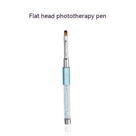 16 Pieces Nail Brush UV Pen Suit (Option: Flat Head UV Pen)