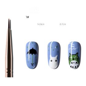 Round Head Nail Tool Light Therapy Paint Pen (Option: 1style)