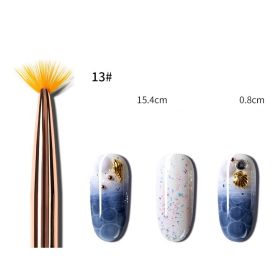 Round Head Nail Tool Light Therapy Paint Pen (Option: 13style)