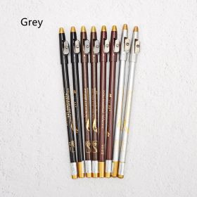 Multi Color Anti Sweat And Anti Smudge Eyeliner Eyebrow Pencil (Option: 032Grey)