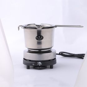 Melting Soap Base Pot Set Water-proof Heating Mini Electrothermal Furnace (Option: Inner Pot Outside The Stove)