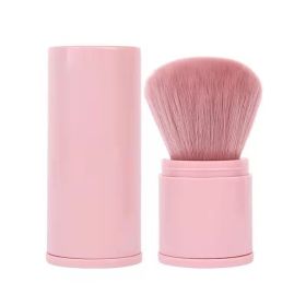 Telescopic Multifunctional Convenient Cosmetic Brush (Color: Pink)