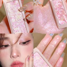 Pearlescent Broken Diamond Fine Glitter Brighten Skin Clear High Gloss Cream (Option: Frosted Raspberries)