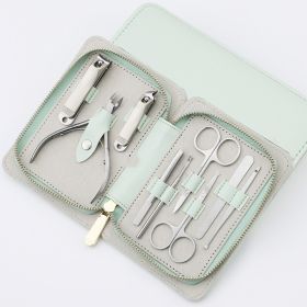 Nail Clipper Set For Household Use (Color: Green)