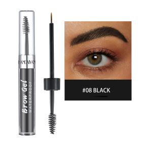 8 Color Liquid Eyebrow Dye Waterproof Beauty Supplies Gadgets (Option: 8 Style)